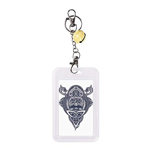 Badge de protection pour carte haut de gamme au motif de dragon chinois jaune cloche