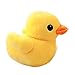 qiuxiaoaa Felpa Pato Amarillo Suave Peluche Animal Almohada sofá decoración niños cumpleaños Juguete Regalo Peluche Amarillo