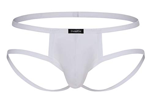 Men's Open Back Jockstrap Sexy Buttock Bulge Pouch Underwear