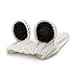 Zoo Snoods Panda Costume - Warm Knit Dog Snood Wrap for Pets, Neck Ear Cover Protection, Halloween Winter (Large)