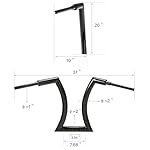 XIOUMAAN-20-Rise-2-Hanger-Handlebar-WRisers-Iron-Front-2R2HHWRFFHS81S
