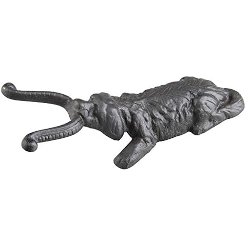 Descalzador de hierro Esschert Design - Gato para botas negro Cover