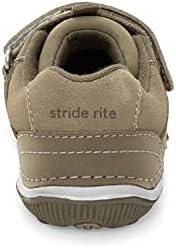 Stride Rite Boy's SRTech Wes Casual Sneaker, Taupe, 4 Toddler | Image 7