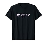 Offline japanisch Vaporwave Aesthetic Shirt retro Design T-Shirt