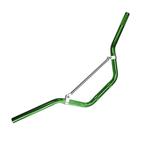 jrl verde 22 mm mediados de manillar para bicicleta de manillar para Dirt Pit motocicleta ATV 7/8 