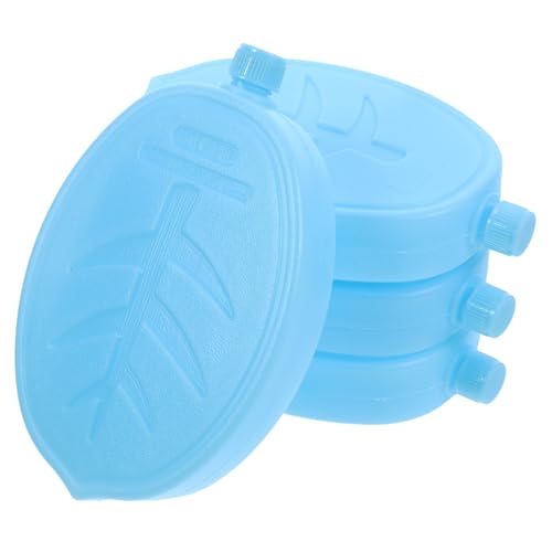 TOBBOMEY 4 Piezas Paquete Packs de Hielo Reutilizables para Enfriadores y Congeladores para Camping y Doméstico