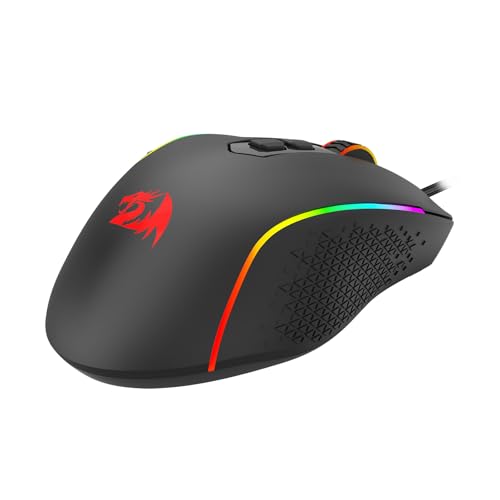 Mouse para juegos Redragon M615 con 8 botones programables y luces RGB 3