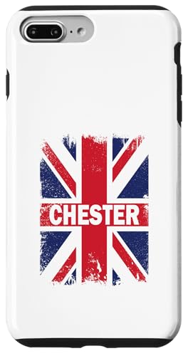 Carcasa para iPhone 7 Plus/8 Plus Chester - Bandera británica Vintage