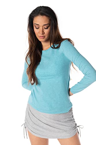 Kyodan Women’s Golf Classic Longsleeve Crew Neck Upf 50+ Sun Protection Spf Quic #TOP2