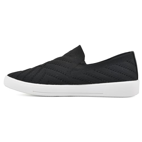 WHITE MOUNTAIN Women's Upbear Woven Knit Sneaker4