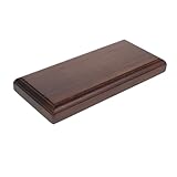 Utilisation polyvalente : support pour fleurs, porte-théière ou support pour aquarium, ce socle multifonctionnel embellit voitures, bureaux et salons, apportant une touche artistique à votre intérieur. socle en bois, support pour vase
