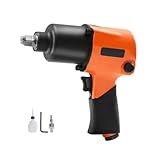 Drucklufthammer, Druckluft-Schlagschrauber 1/2' Vierkant, bis zu 880 ft-lbs, 7500 U/min, pneumatisches Werkzeug