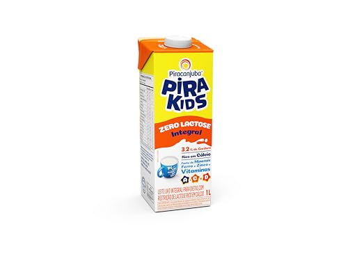 Piracanjuba Leite Integral Crescer Zero Lactose Pirakids 1L