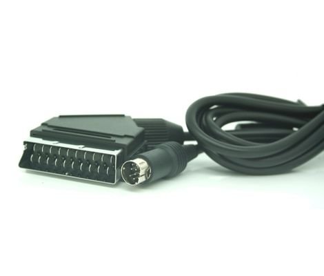 Cable de audio y vídeo para consola Sega Saturn (RGB a euroconector)