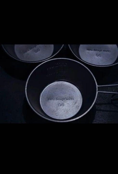 neru design works シェラカップ 浅型、深型 各1個