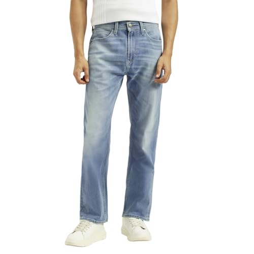 Image of Men's 505 Straight fit Light-Blue Jeans