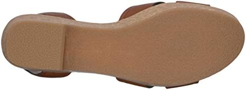 Dolce Vita Women's Linda Wedge Sandal brown leather 10 M US | Image 3