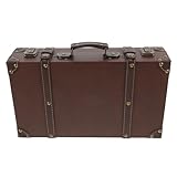 Charme vintage britannique : le design de cette valise capture du style vintage britannique, ce qui en fait une pièce maîtresse dans tout décor. valise vintage, coffres sur le thème du voyage