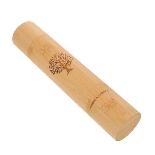 TEMPNAP Urne Bambou pour Cendres Animal Petite Boîte Mémoire et Portable pour Poils et Cendres de Chien Chat Conception Sécurisée Arbre de Vie