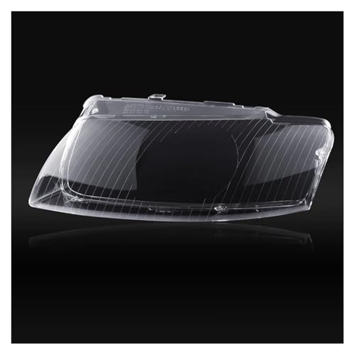 Couvercle de phare pour Audi A8 D3 2002-2009 en verre plexiglas transparent