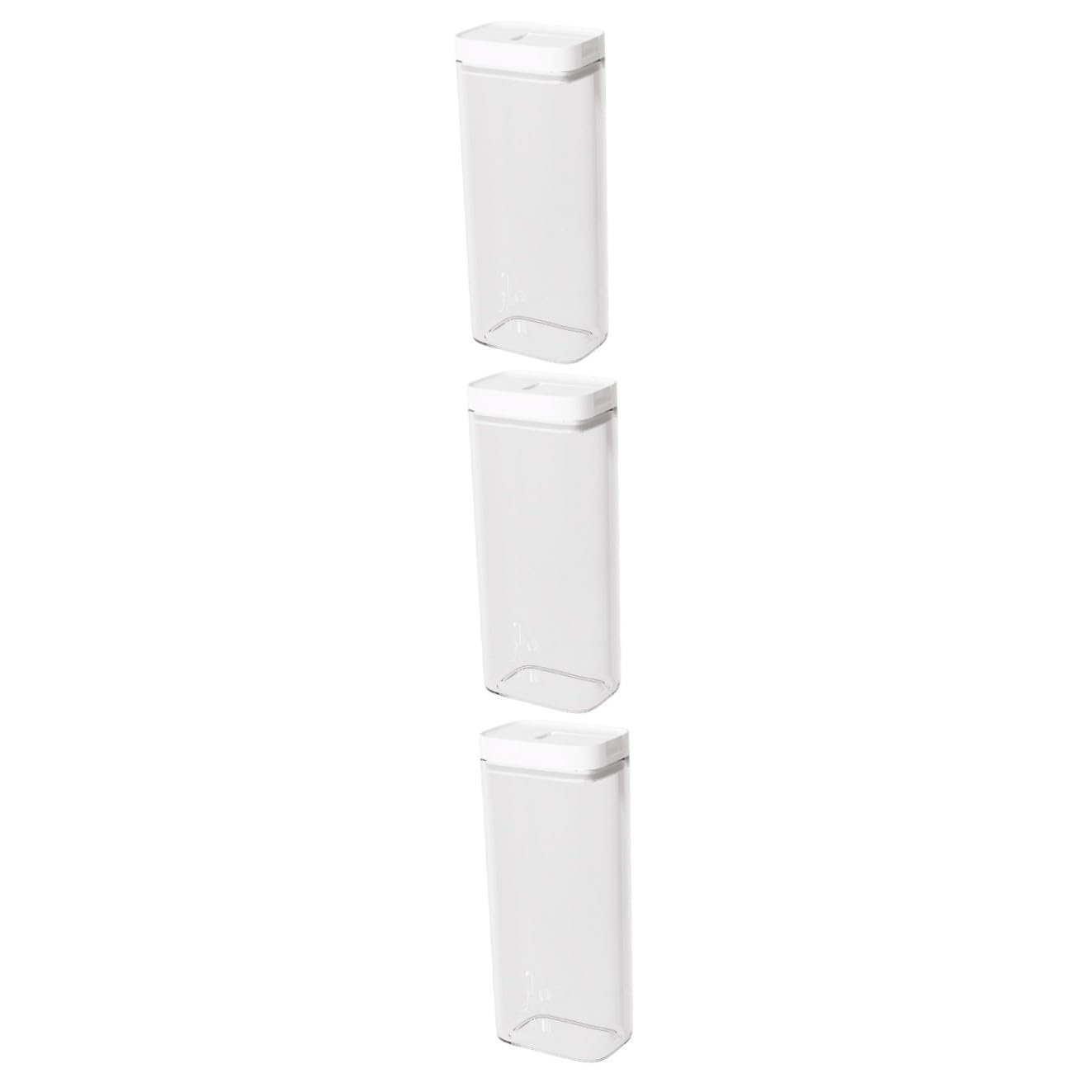 Alipis 3 Botes De Despensa Sellados Para Pasta Caja De Almacenamiento De Alimentos Para El Hogar Y La Cocina.