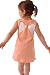 Vestito da bambina con ali di angelo/fata | Vestito da bambina per 1° compleanno, festa o regalo | Abiti da altalena per bambini (pesca) (6-12 mesi)