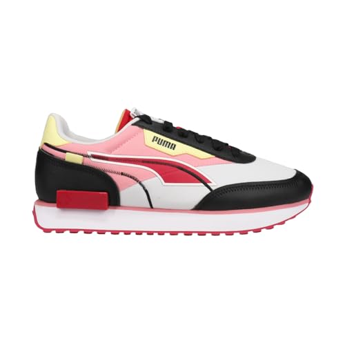PUMA Kids Boys Future Rider Twofold Sneakers Shoes Casual - Pink, White2