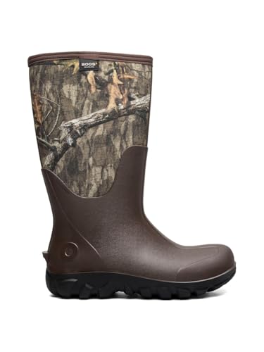 BOGS メンズ クラシック シームレス モッシー オーク カントリー ルーツ レインブーツ, 苔色オーク(Mossy Oak), 9