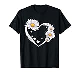 Cute Daisy Flower Heart