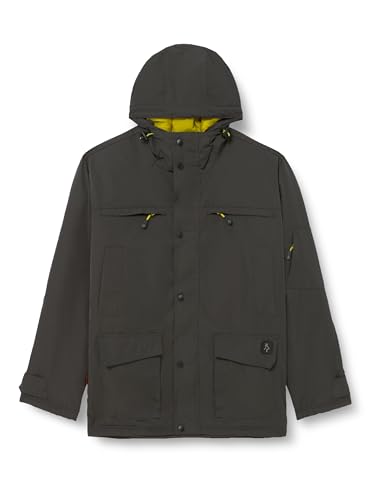 Slick Parka Grey XXL veste imperméable et coupe-vent
