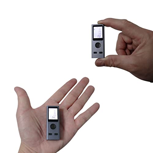 Etekjoy Mini Laser Distance Measure 131Ft/40M ±2Mm Accuracy M/In/Ft Meter + Area/Volume/Pythagorean/Horizontal Angle #TOP1