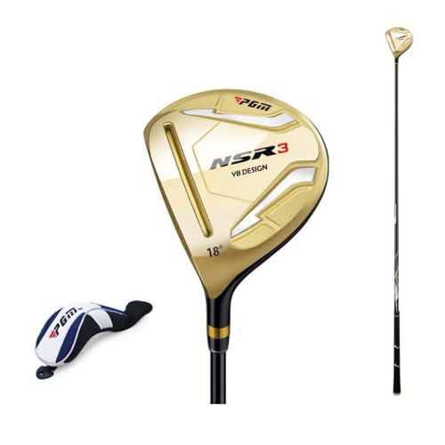 Linke Hand Golf-Fahrer für Männer Einstellbare Titan Holz Graphit Schaft Hybrid High Rebound Club mit Abdeckung Abstand Genauigkeit