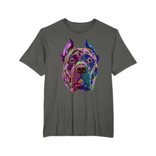 Colorful Dog Perro De Presa Canario T-Shirt