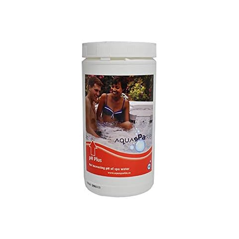 AQUASPARKLE Hot Tub Spa pH Plus Increaser 1kg Cover