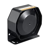 Compatible with - Capable with Any 100 - 200 Watt Siren Sytem. The speaker comes with two electrical wires to be connected to a siren controller sytem. Universal siren compatibility - This compact speaker is the perfect choice for vehicles of all siz...