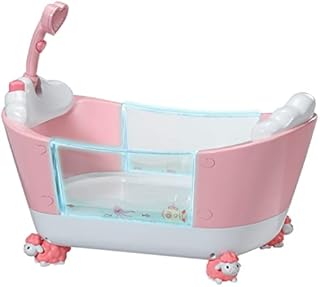 Baby Annabell Let's Play Bathtime Tub 43cm - Under-the-Sea Pattern & Special Water Effect - Lights Up - Easy for Small Hands, Creative Play Promotes Empathy & Social Skills, For Toddlers 3 Years & Up