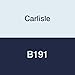 Carlisle B191 Super II Checkmate V-Belt, 193.8" Length, Width 11/32"