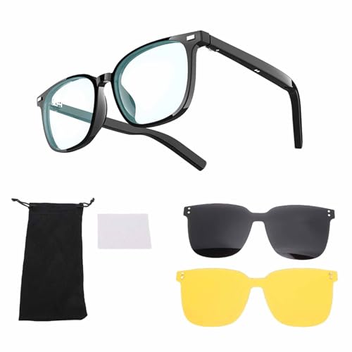 Imagen de Gafas Inteligentes Con IA: Gafas De Sol Magnéticas Con Clip + Visión Nocturna