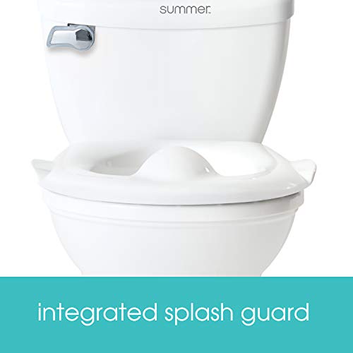 Summer My Size Potty With Transition Ring & Storage, White - Realistic Potty Training Toilet - Features Interactive Toilet Handle, Removable Potty Topper And Pot, Wipe Compartment, And Splash Guard #TOP5