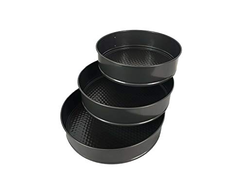 Lot de 3 moules à gâteau Cover