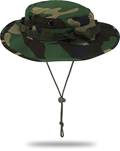 Storfisk fishing & more Boonie Hat Buschhut Sonnenhut aus Ripstop Material mit Lüftungsösen, Kinnband, CCE Camo, L Storfisk fishing & more Boonie Hat Buschhut Sonnenhut aus Ripstop Material mit Lüftungsösen, Kinnband, CCE Camo, L