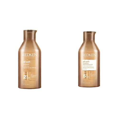 Redken All Soft Shampoo 500Ml + Balsamo 500Ml | Routine Professionale, Dona Brillantezza e...