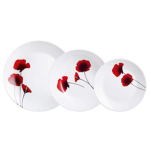 Arcopal - Servizio da tavola Bertille 18 piezas bianco