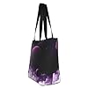 kkvhhyuo Purple Fantasy Mystic Planet Print Tote Bag for Women, Ladies Handbags & Shoulder Bags School Work Laptop Bags for College Shopping Travel Gym Beach #4