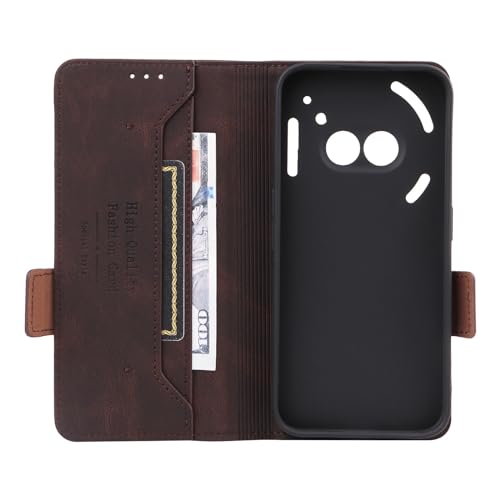 Housse Nothing Phone 2A étui portefeuille à rabat cuir