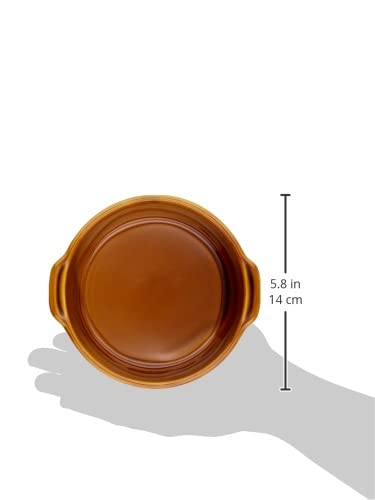 Amazon｜三陶(Santo) 萬古焼 オーブン対応 グラタン皿 ココット 丸型