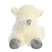 Aurora® Adorable Mini Flopsie™ Black Face Sheep Stuffed Animal - Playful Ease - Timeless Companions - White 8 Inches