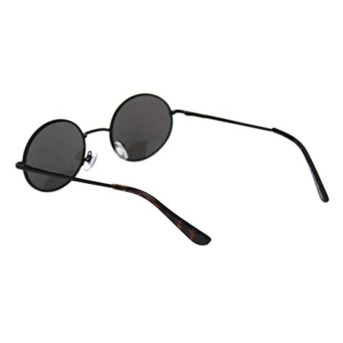 PASTL Round Oval Metal Frame Sunglasses Unisex Fashion Spring Hinge UV 4003