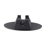 2 cunei in plastica per monopattino, supporto per monopattino, per bambini, organizer per garage, accessori per bambini, base nera (2 pezzi)
