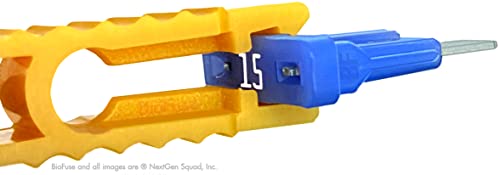 Biofuse 12 Awg Standard Ato Quick Tap Kit: 2 Add-A-Circuit Car Fuse Tap Adapters, 2 Each (10A 20A) Regular Fuses, 4 Zip Ties, Fuse Puller (Blade Group: Ato, Atc, Ats, Apr) #TOP3